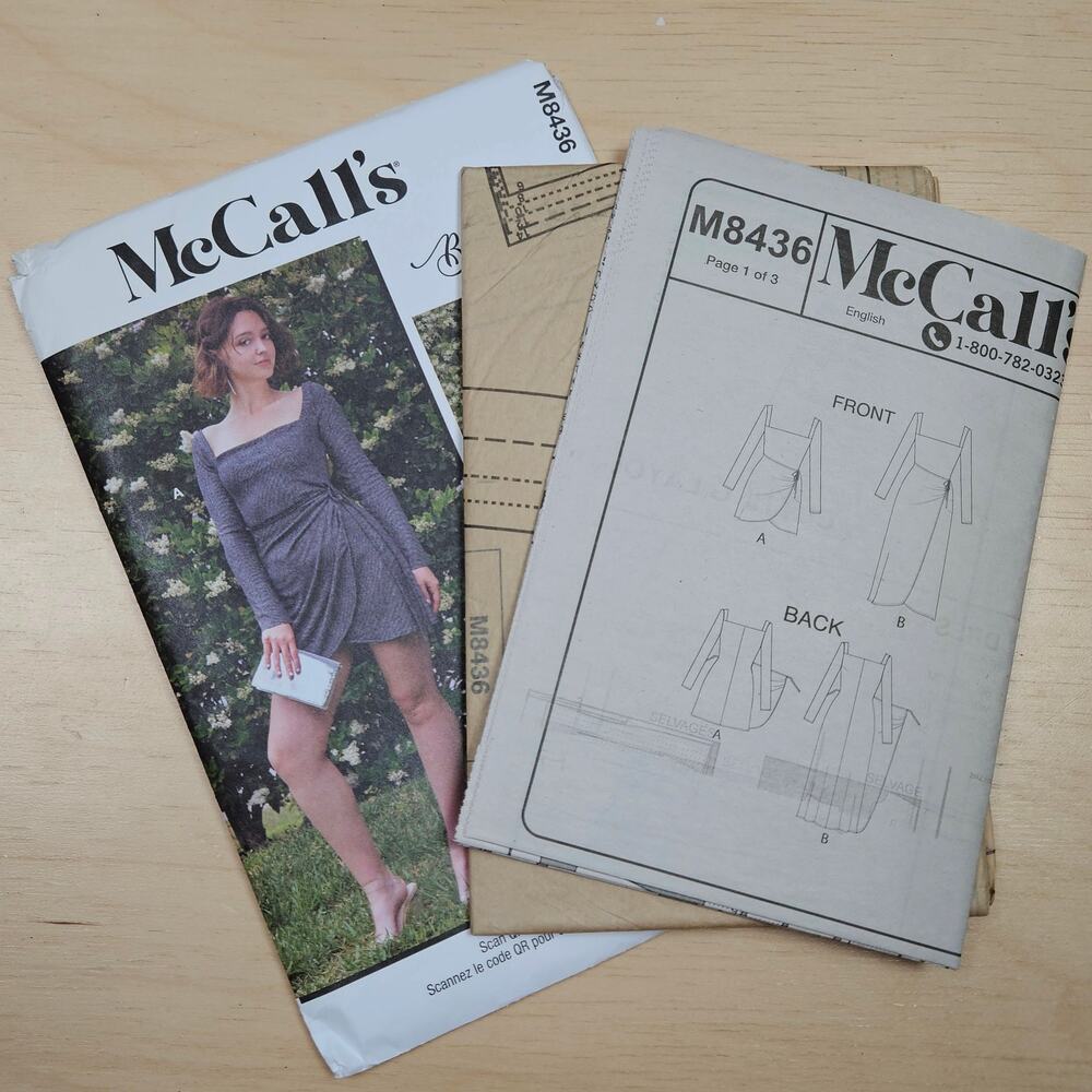 McCall's M8436 Misses' Stretch Knit Dress Sewing Pattern Designed by Brandi Joan
